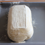 Mischbrot vor dem Backen
